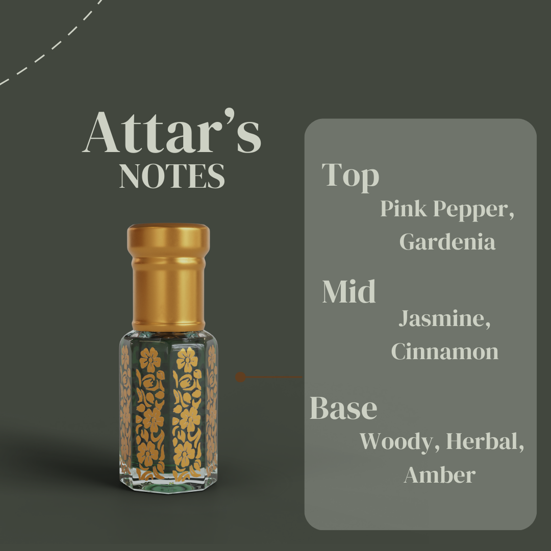 Jannatul Firdaus Attar By Noman Alcohol Free Luxury ittar
