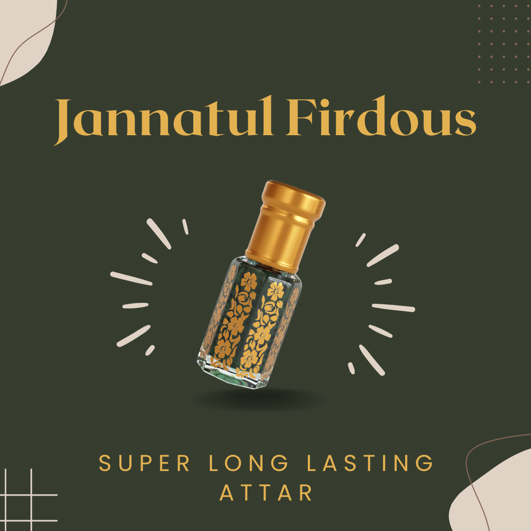 Jannatul Firdaus Attar By Noman Alcohol Free Luxury ittar